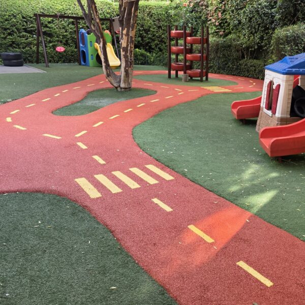 Piso de Caucho EPDM Jardin Infantil