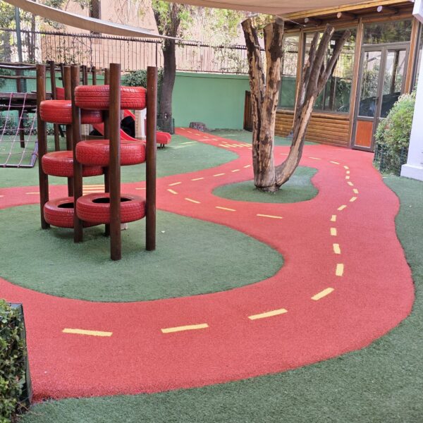 Piso de Caucho EPDM Jardin Infantil